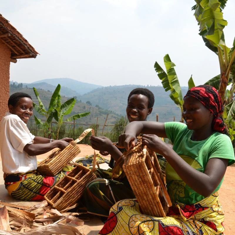 Azizi Life Home Goods Banana Leaf Divided Serving Tray 7 Azizi Life Home Goods Banana Leaf Divided Serving Tray