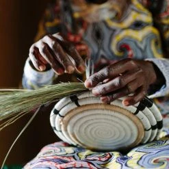 Azizi Life Bariku Woven Bowls - Black + Tea Best Sellers