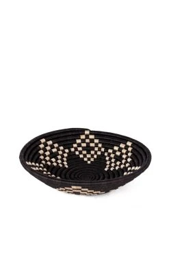 Azizi Life Bariku Woven Bowls - Black + Tea Best Sellers