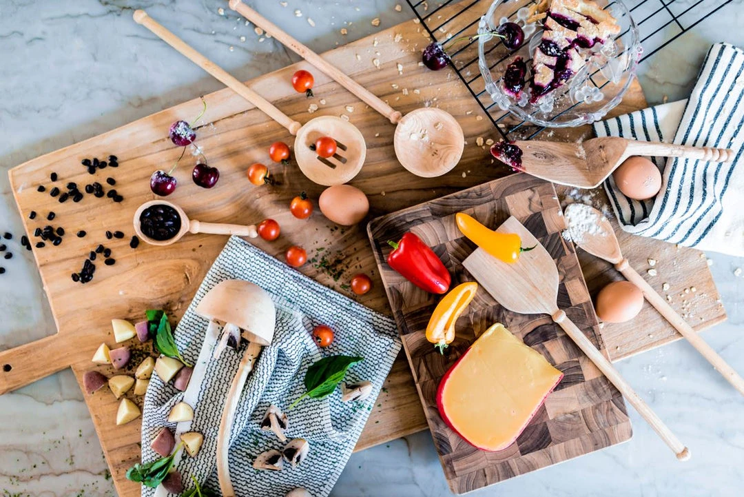 Azizi Life Home Goods Merideth Wooden Slotted Spoon 7 Azizi Life Home Goods Merideth Wooden Slotted Spoon