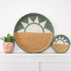 Azizi Life Home Goods Zubita Woven Bowls