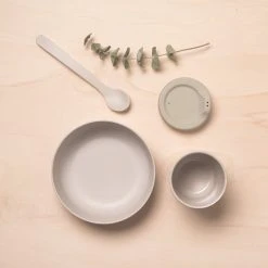 EKOBO Bambino Recycled Bamboo Toddler Feeding Set