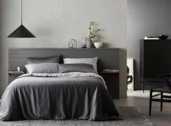 Ettitude Bamboo Sateen Duvet Cover - Slate