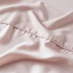 Ettitude Bamboo Sateen Flat Sheet - Rose Sustainable Materials 7 Ettitude Bamboo Sateen Flat Sheet - Rose Sustainable Materials