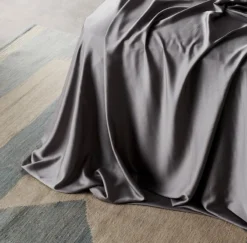Ettitude Bamboo Sateen Plus Duvet Cover - Fog