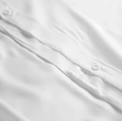 Ettitude Bamboo Sateen Plus Duvet Cover - Fog