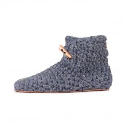Kingdom Of Wow High Top Unisex Bamboo Wool Slippers