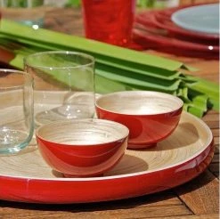 Bibol Kitchen + Dining Bat Bamboo Mini Bowl