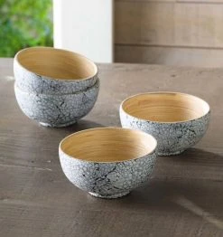 Bibol Kitchen + Dining Bat Bamboo Mini Bowl
