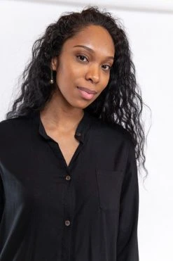 Tonlé Bayon Upcycled Button Up Tunic