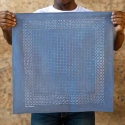 Jenni Earle Be Brave Bandana - River Blue