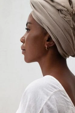 Yewo Jewelry Bentu Recycled Hoop Earrings