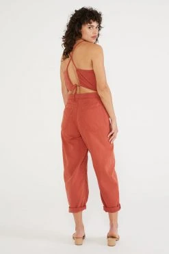 ÉTICA New Arrivals Birdie Halter Jumpsuit - Bossa Nova