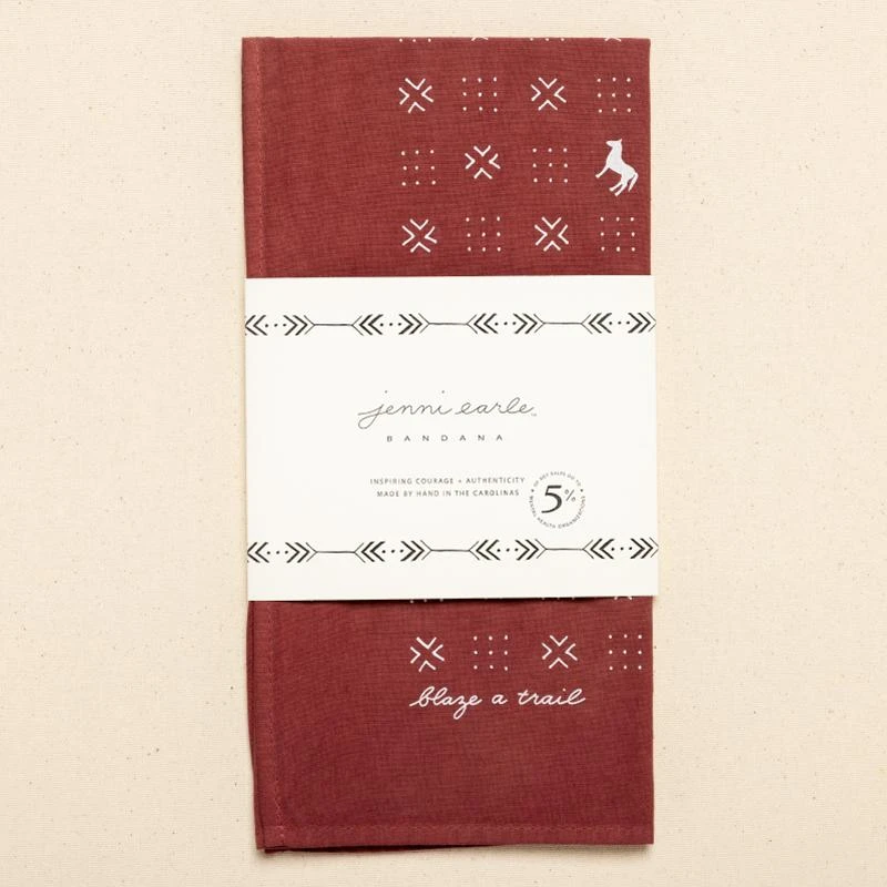 Jenni Earle Accessories Blaze A Trail Bandana 10 Jenni Earle Accessories Blaze A Trail Bandana