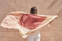 Studio Variously Rosewood Blok Silk And Cashmere Scarf Accessories 14 Studio Variously Rosewood Blok Silk And Cashmere Scarf Accessories