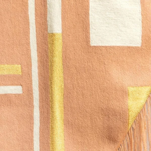 Leah Singh Home Goods Blush Wool Fringe Tapestry 5 Leah Singh Home Goods Blush Wool Fringe Tapestry