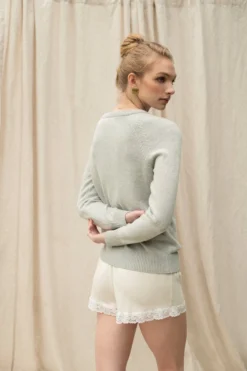 Synergy Organic Clothing Bonsoir Tencel Sleep Short - White