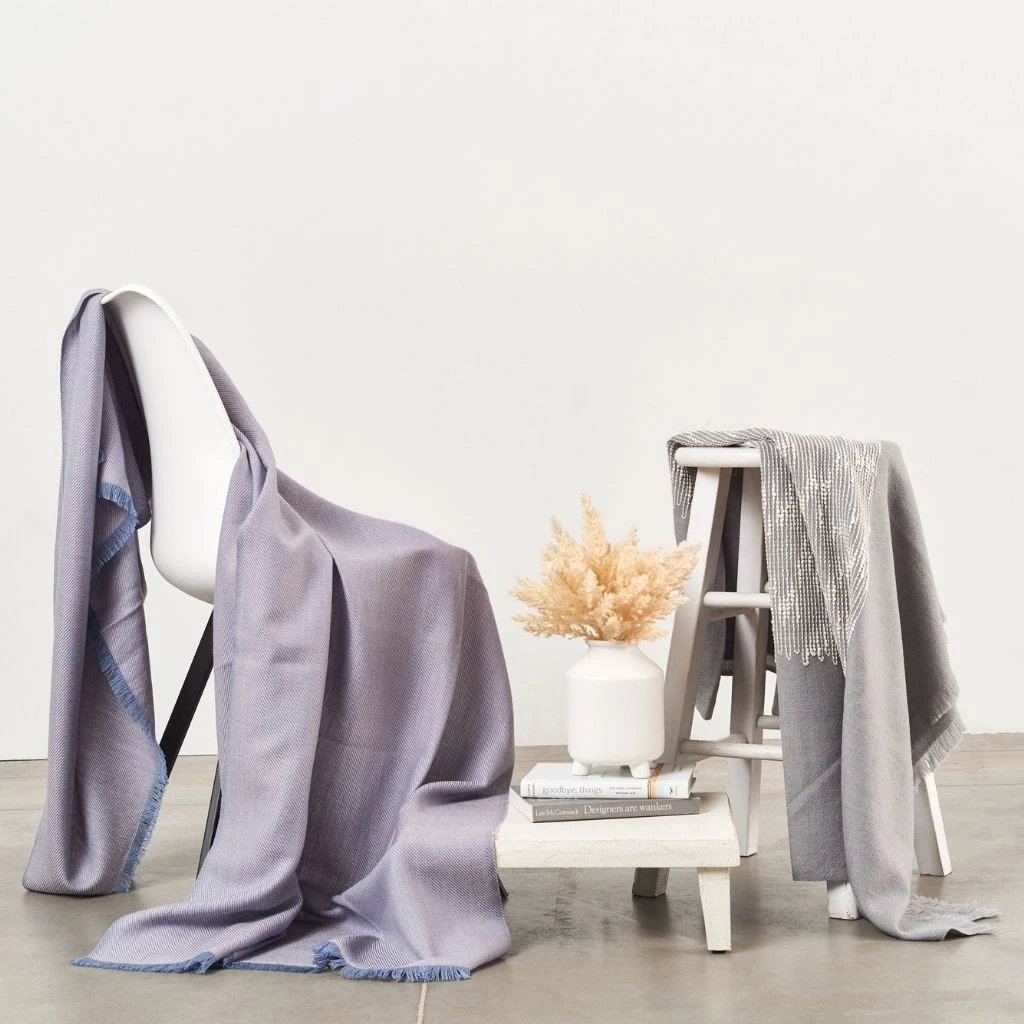 Studio Variously Boro Merino Wool Throw Blanket 5 Studio Variously Boro Merino Wool Throw Blanket