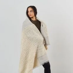 Studio Variously Home Goods Butterscotch Merino Throw Blanket