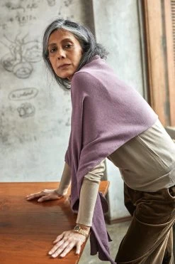 No Nasties Button Poncho Wrap Scarf 16 No Nasties Button Poncho Wrap Scarf