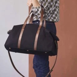 Nisolo Canvas Weekender - Black Accessories