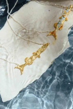 CÂPÂ Jewelry Barracuda Pearls Recycled Necklace