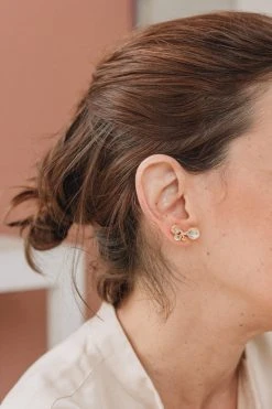 CÂPÂ Jewelry Clavellino Recycled Petal Earrings