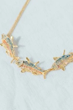 CÂPÂ Jewelry Red Tunas Recycled Necklace