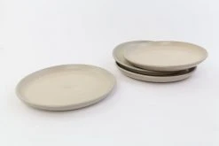 Carthage.Co Kitchen + Dining La Marsa Stoneware Dessert Plate Set