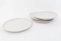 Carthage.Co Kitchen + Dining La Marsa Stoneware Dessert Plate Set