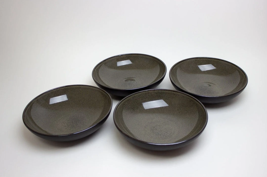 Carthage.Co Kitchen + Dining Zaghwan Stoneware Pasta Bowl Set 4 Carthage.Co Kitchen + Dining Zaghwan Stoneware Pasta Bowl Set