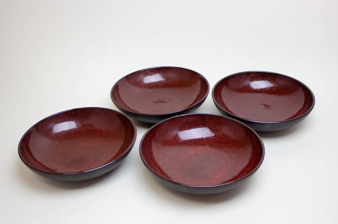 Carthage.Co Kitchen + Dining Zaghwan Stoneware Pasta Bowl Set 6 Carthage.Co Kitchen + Dining Zaghwan Stoneware Pasta Bowl Set