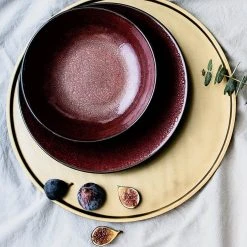 Carthage.Co Kitchen + Dining Zaghwan Stoneware Pasta Bowl Set 12 Carthage.Co Kitchen + Dining Zaghwan Stoneware Pasta Bowl Set