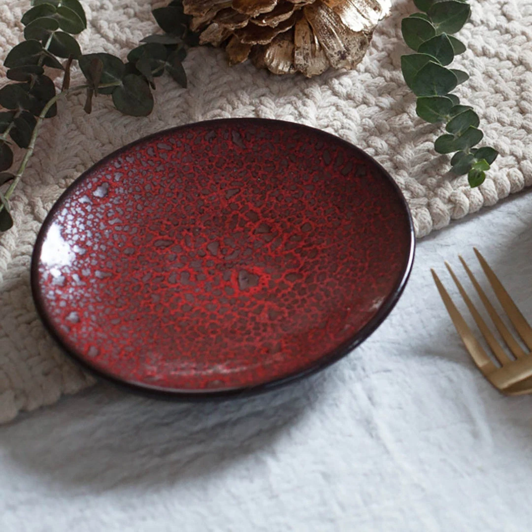 Carthage.Co Zaghwan Stoneware Bread Plate Set 7 Carthage.Co Zaghwan Stoneware Bread Plate Set