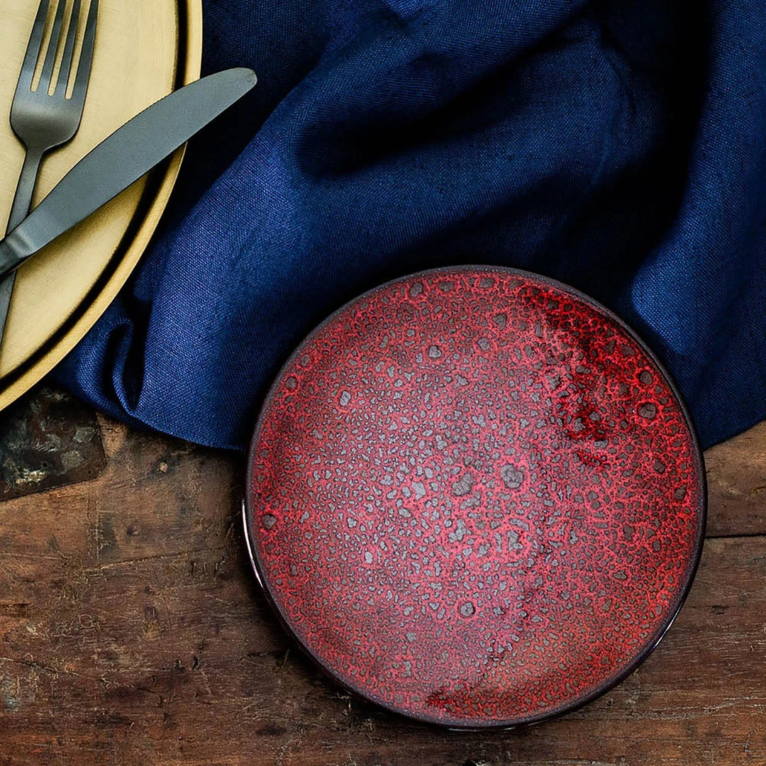 Carthage.Co Zaghwan Stoneware Dessert Plate Set Kitchen + Dining 4 Carthage.Co Zaghwan Stoneware Dessert Plate Set Kitchen + Dining