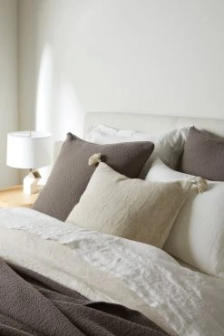 Coyuchi Cascade Matelasse Blanket - Morel 10 Coyuchi Cascade Matelasse Blanket - Morel