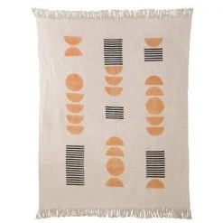 Casa Amarosa Black + Gold Earth Celestial Throw Blanket Home Goods