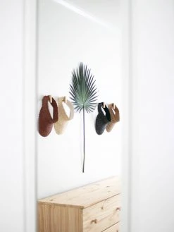 Ceremonia Palm Leaf Sun Visor - Honey Brown Accessories