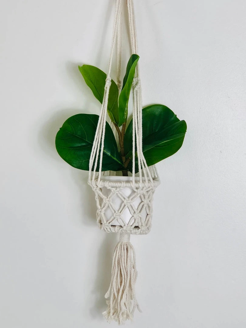 Ceremonia Best Sellers Plant Hanger Basket - Cream 4 Ceremonia Best Sellers Plant Hanger Basket - Cream
