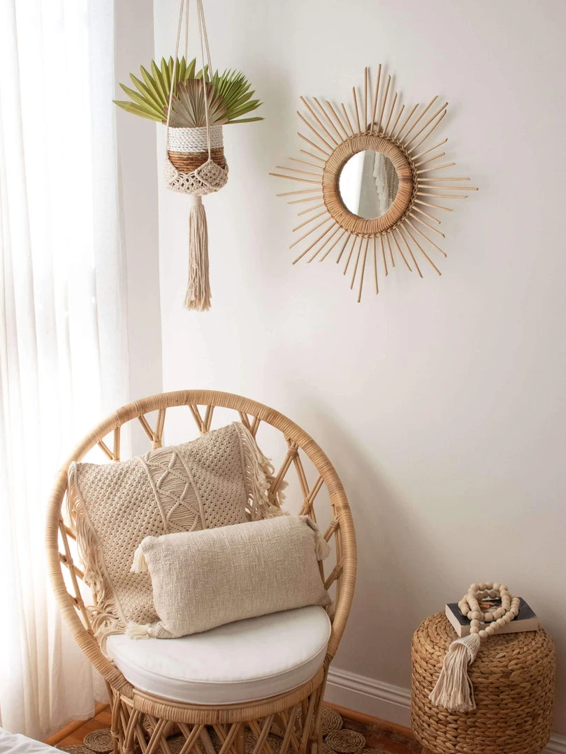Ceremonia Darling Macramé Plant Hanger - Cream Best Sellers 4 Ceremonia Darling Macramé Plant Hanger - Cream Best Sellers