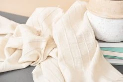 Studio Variously Chalk Merino Throw Blanket