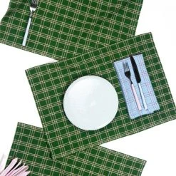 Archive New York Chiapas Plaid Placemat Set