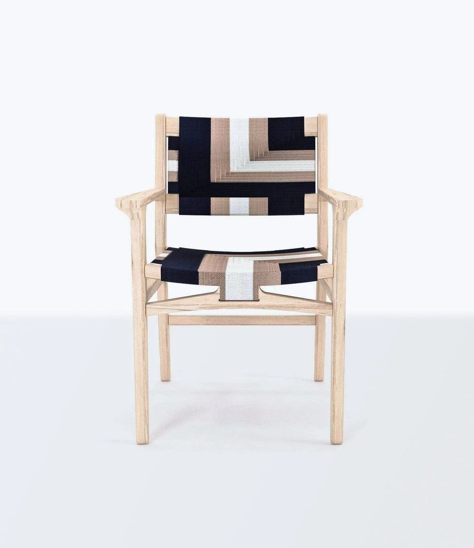 Masaya & Co. Furniture Chontales Arm Chair - Nordica Pattern 4 Masaya & Co. Furniture Chontales Arm Chair - Nordica Pattern