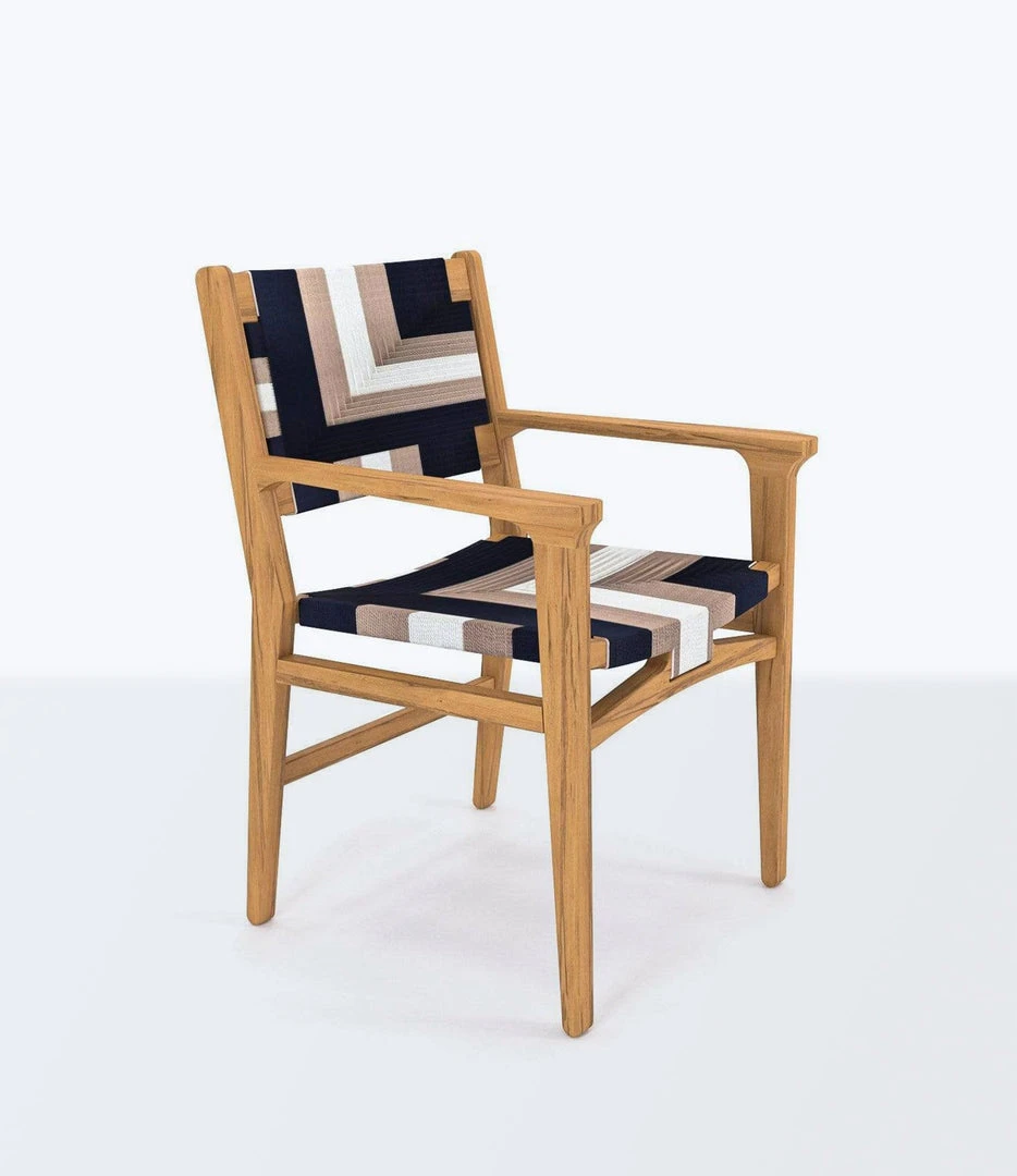 Masaya & Co. Furniture Chontales Arm Chair - Nordica Pattern 3 Masaya & Co. Furniture Chontales Arm Chair - Nordica Pattern