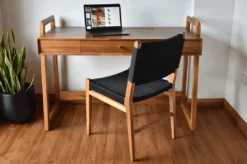 Masaya & Co. Handcrafted Chontales Dining / Desk Chair - Solid Black Manila