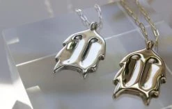 L.Greenwalt Jewelry Special Occasion Christmas Cactus Necklace 15 L.Greenwalt Jewelry Special Occasion Christmas Cactus Necklace