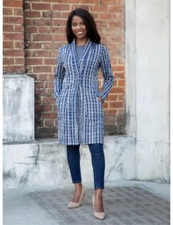 Passion Lilie Clothing Classic Plaid Fleece Coat