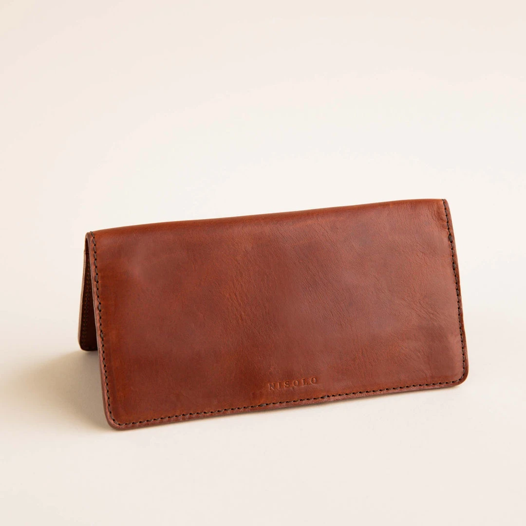 Nisolo Classic Wallet - Rosewood Accessories 3 Nisolo Classic Wallet - Rosewood Accessories
