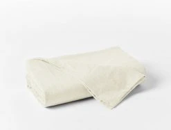Coyuchi Cloud Brushed Flannel Sheet Set - Undyed