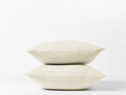 Coyuchi Cloud Brushed Flannel Sheet Set - Undyed